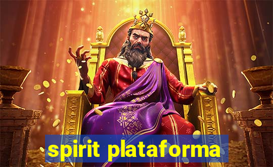 spirit plataforma